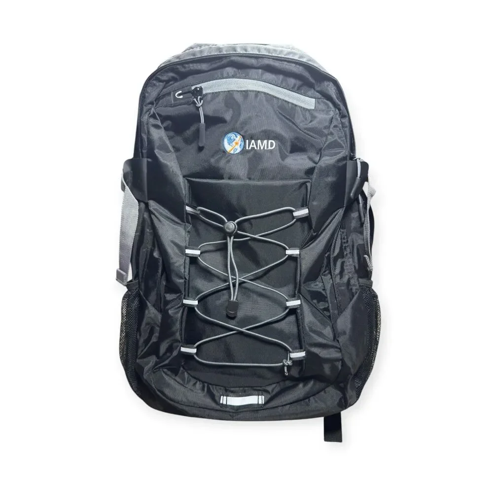 Black Summit Ridge IAMD Backpack Large Travel Bag School Work